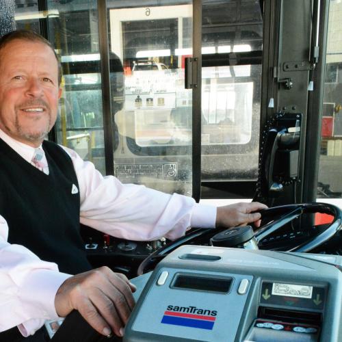 Operator Behind the Wheel