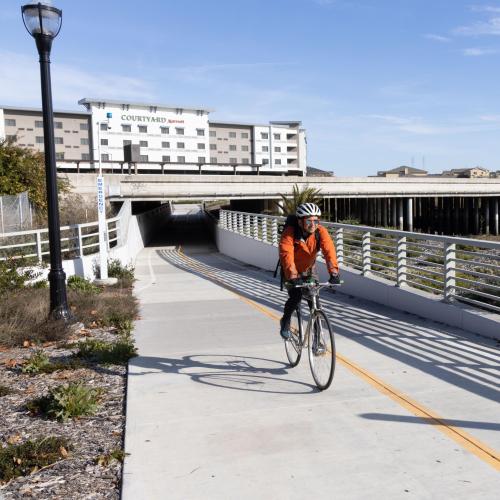 Undercrossing of US 101 in Redwood City