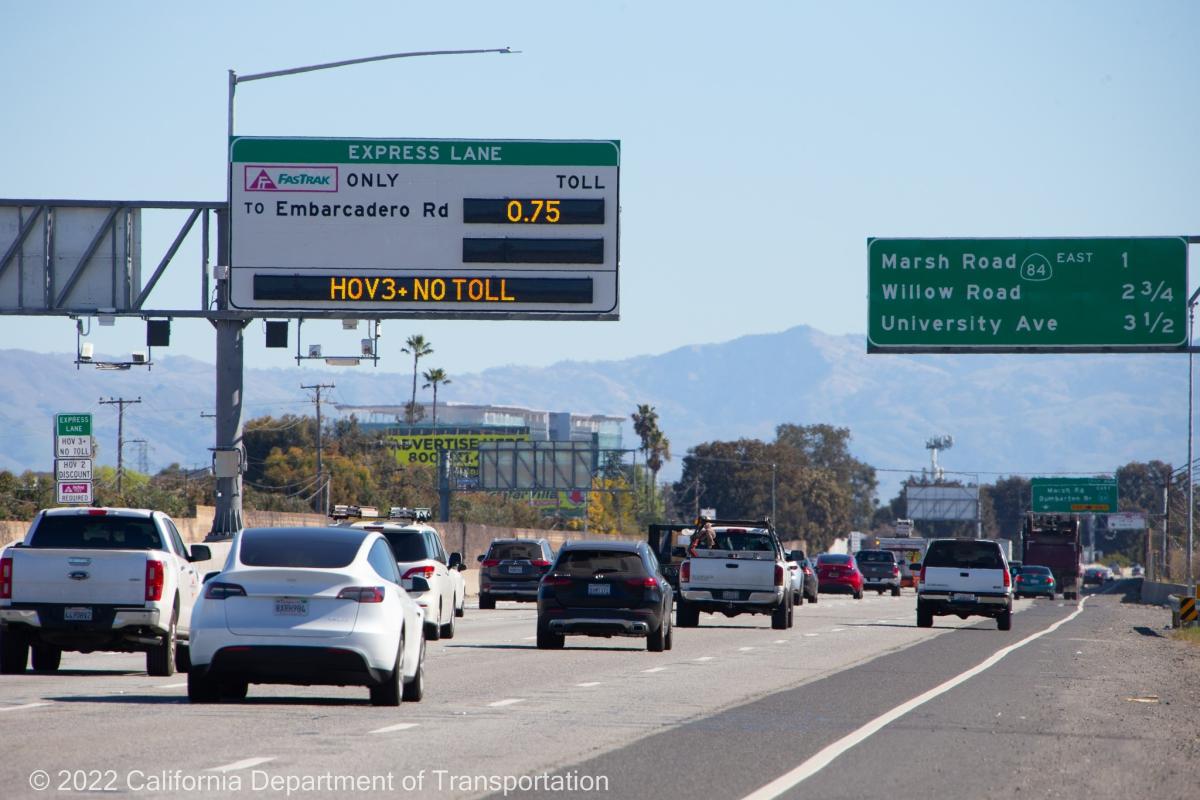 101 Express Lanes Freeway photo